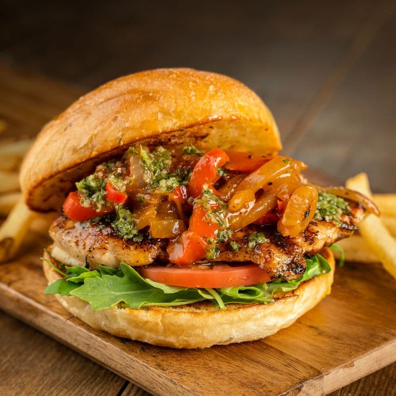 Chicken Bandera Sandwich
