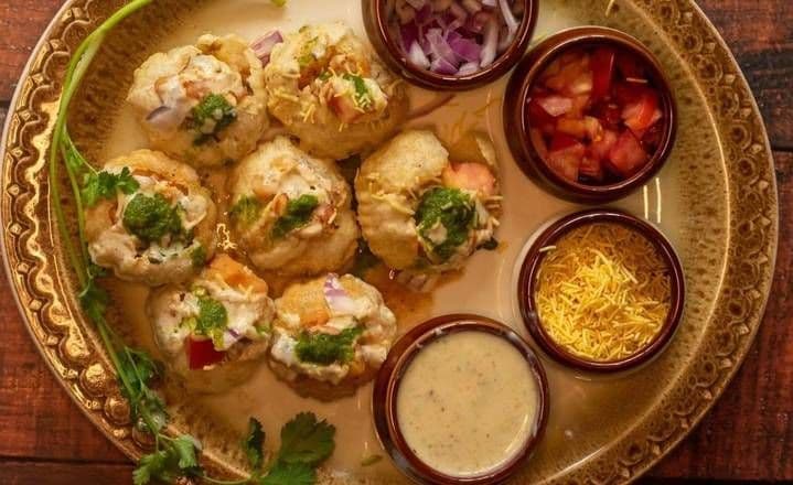 Dahi Puri (7 Pieces) / Dahi Puri (7 morceaux)