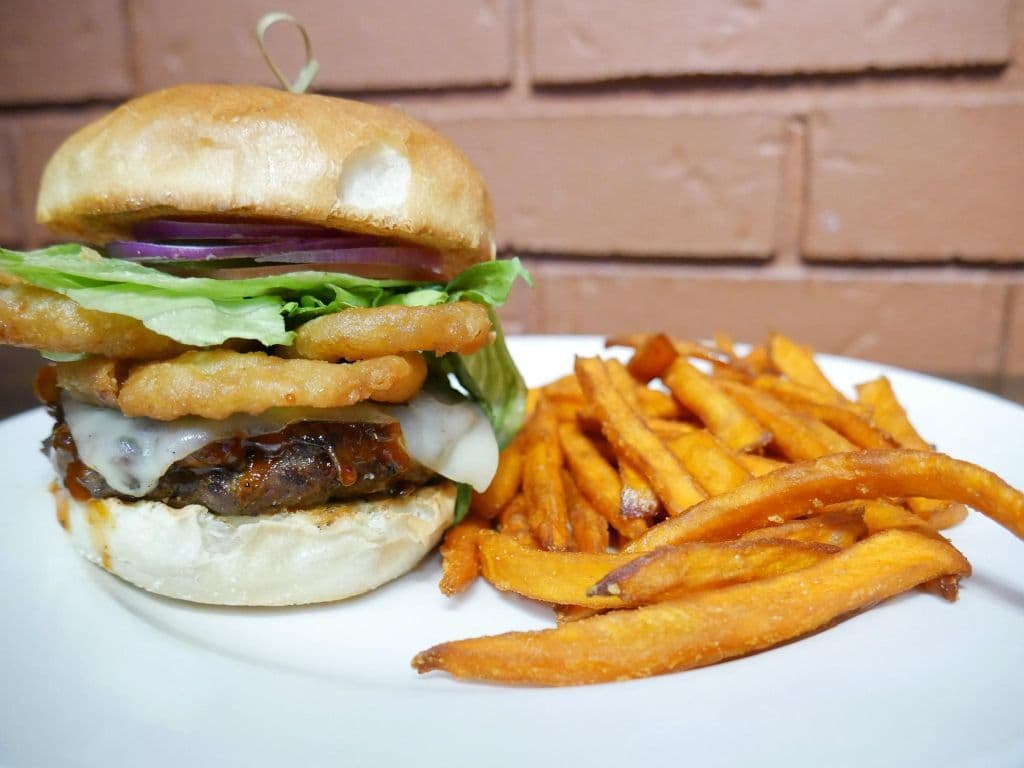 Mushroom Mozzarella Burger