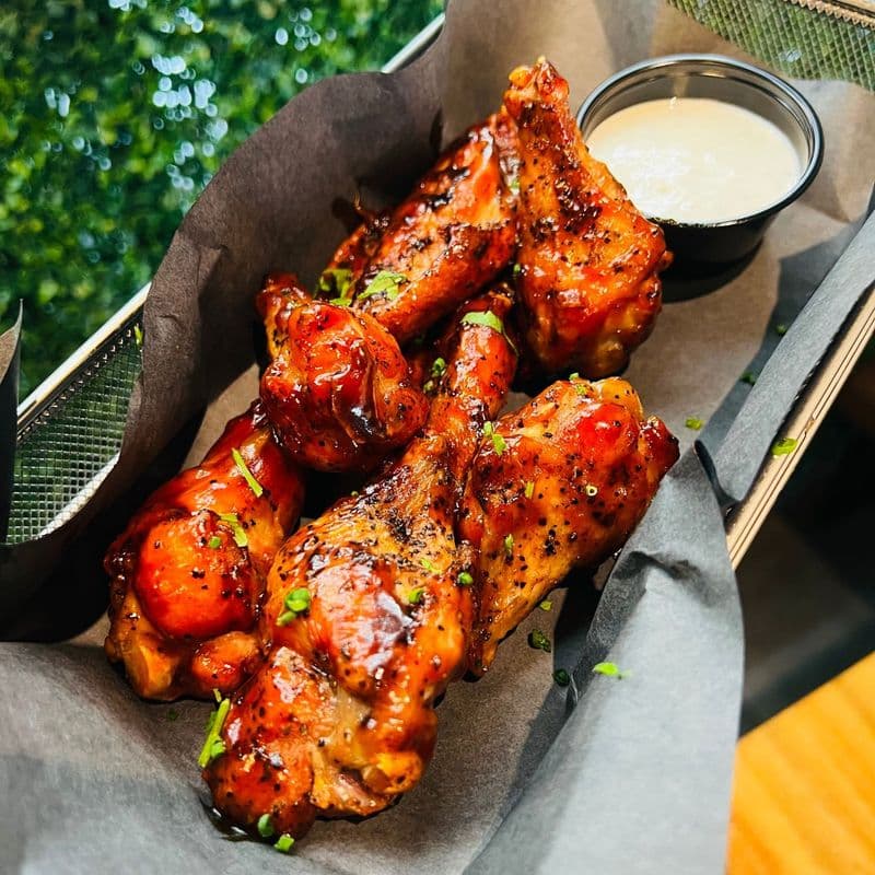 Smoked Hickory BBQ Wings
