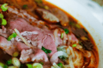 36. Rare Satay Beef Noodle Soup