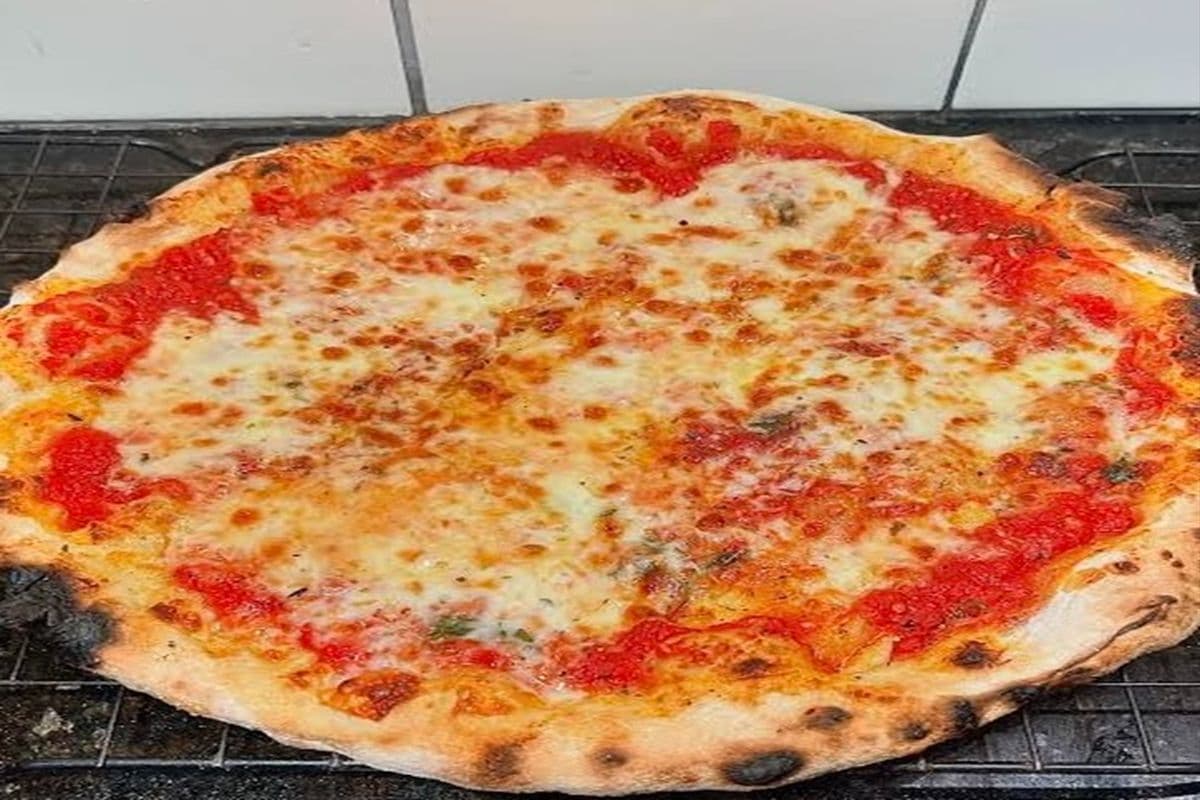 Four cheese Neapolitan pizza