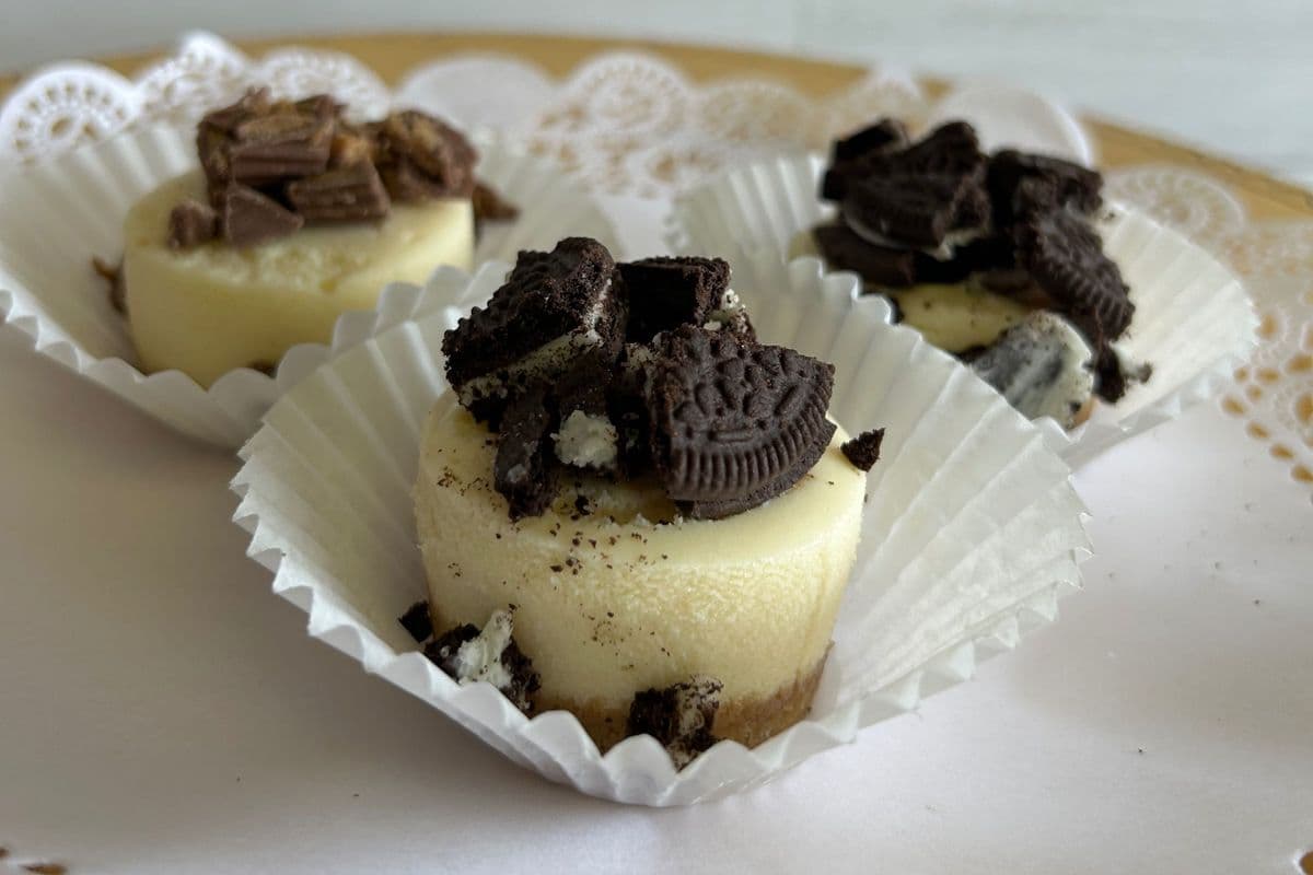 Individual Oreo Cheesecake