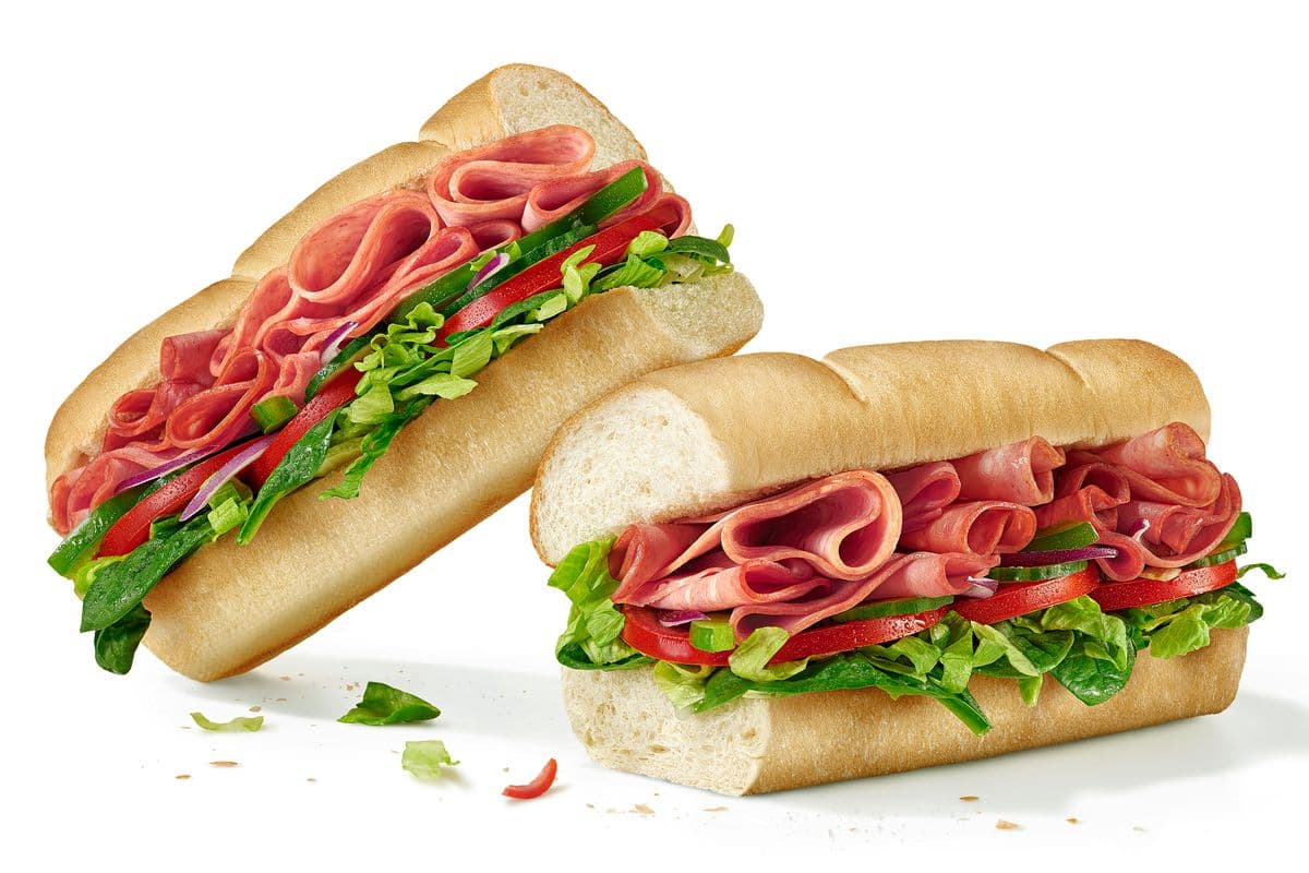 Combiné de viandes froides 12" / Footlong Cold Cut Sub (720 Cals)