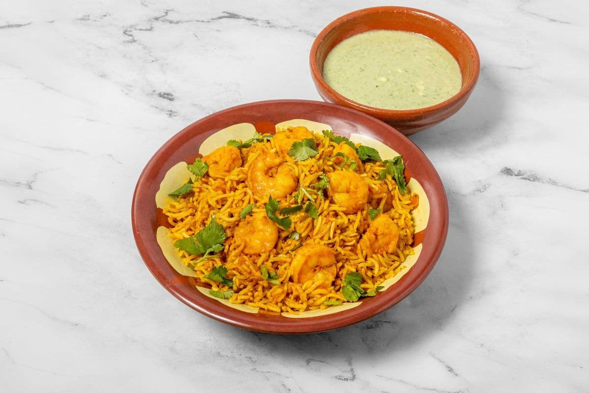 Shrimp Biryani
