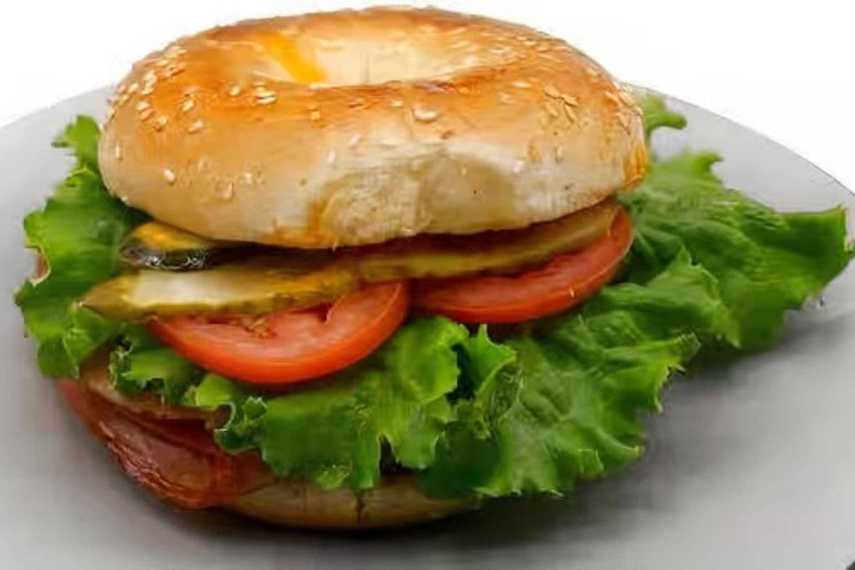 'Not Your Average' Ham & Cheese Bagel