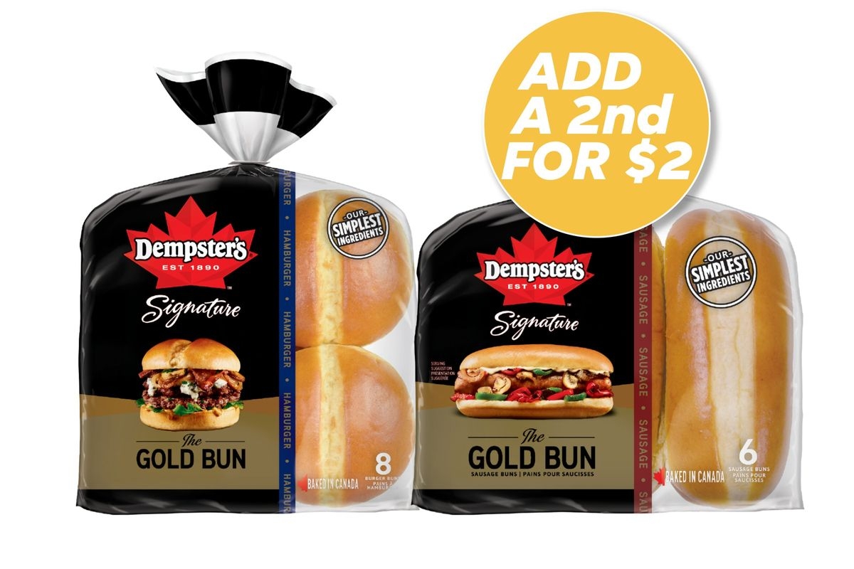 Dempsters Signature The Gold Hamburger and Hot Dog Buns