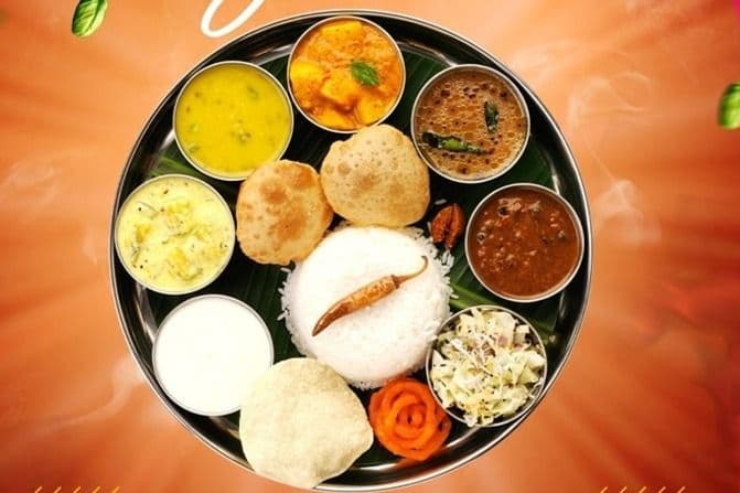 Thali végétarien / Vegetarian Thali
