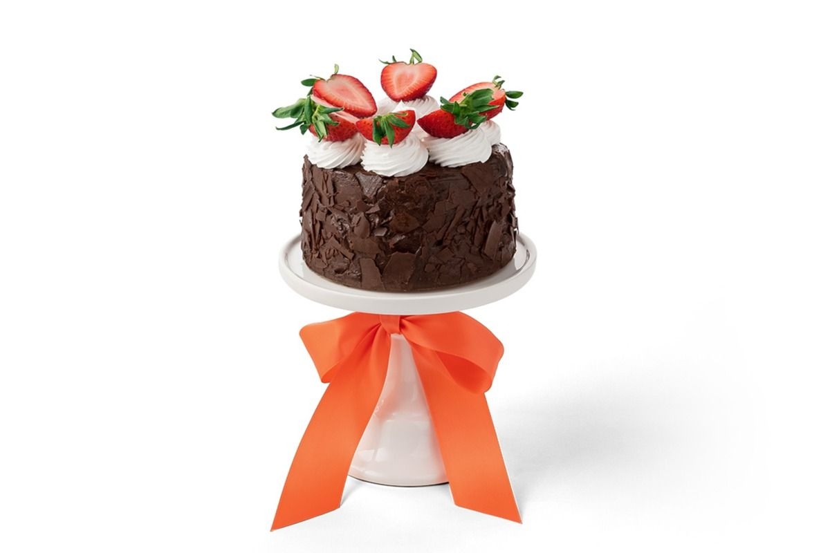 Chocolate Edible® Cake with Strawberries