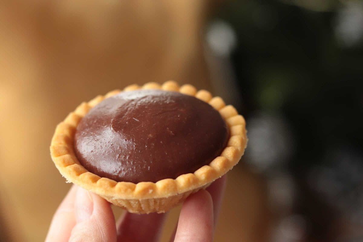Chocolate Extraterrestrial Cheese Tarts