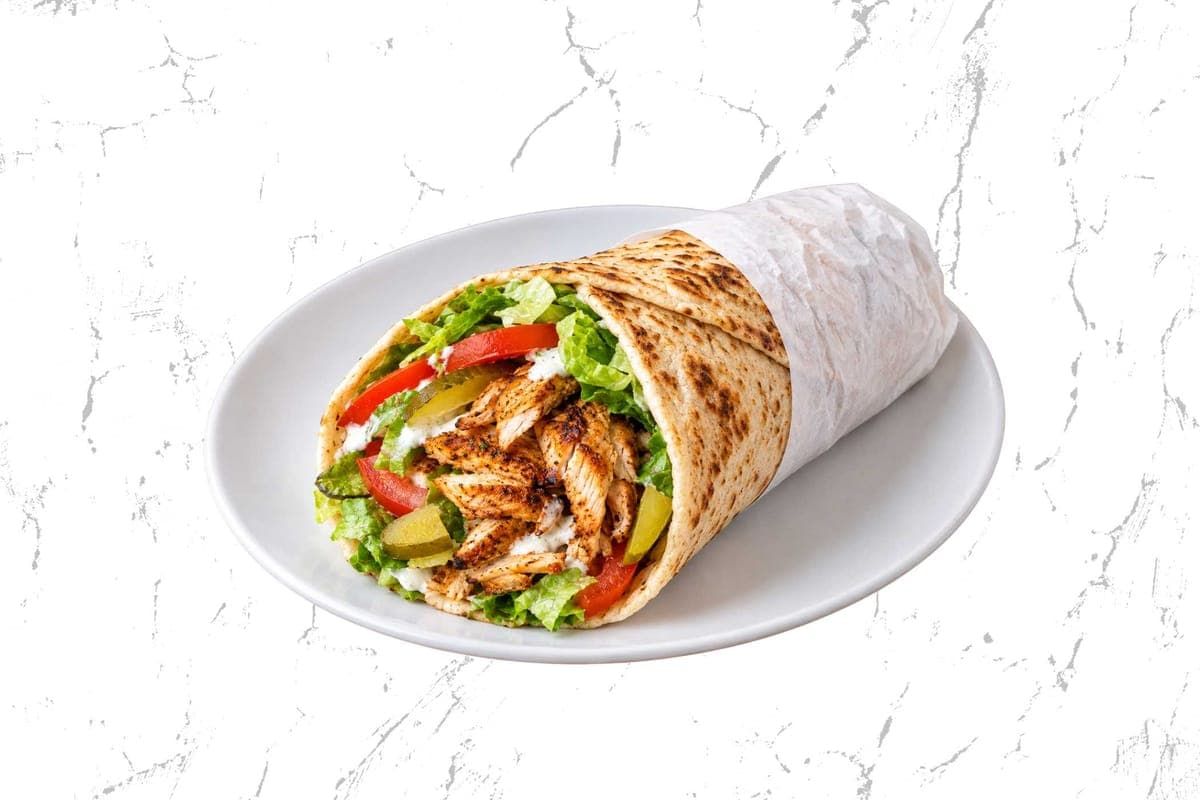 Large Chicken Shawarma Wrap