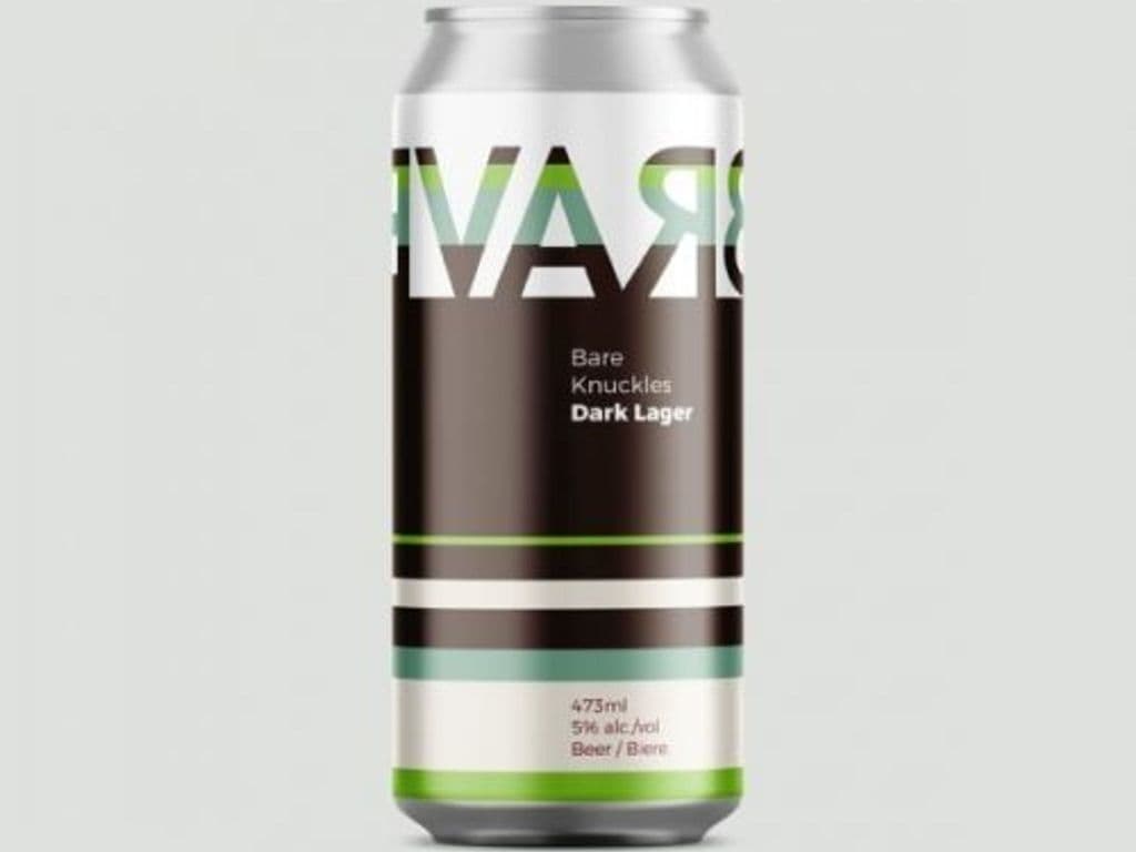 Brave Bare Knuckles Dark Lager 437mL 5% ABV