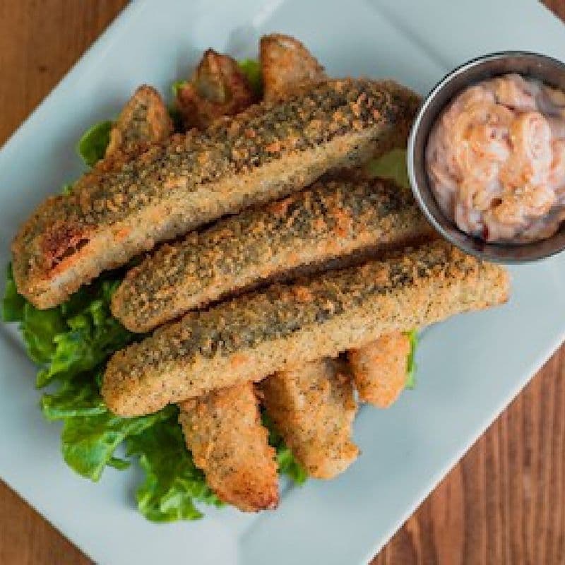 Cornichons panés (6mcx) / Breaded Pickles (6pcs)