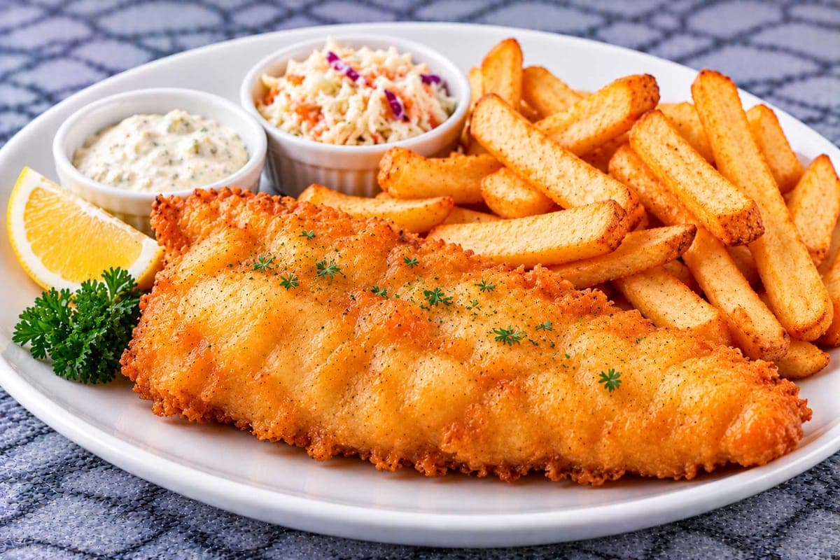 Fish and Chips (1 pc)