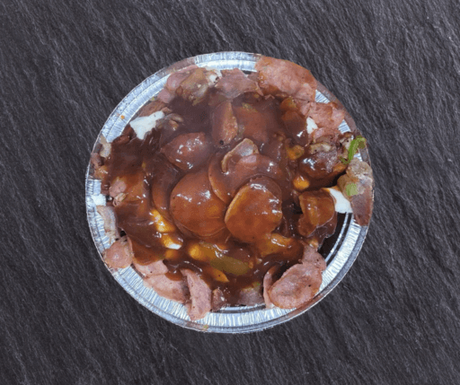 Grosse poutine spécial napoli
