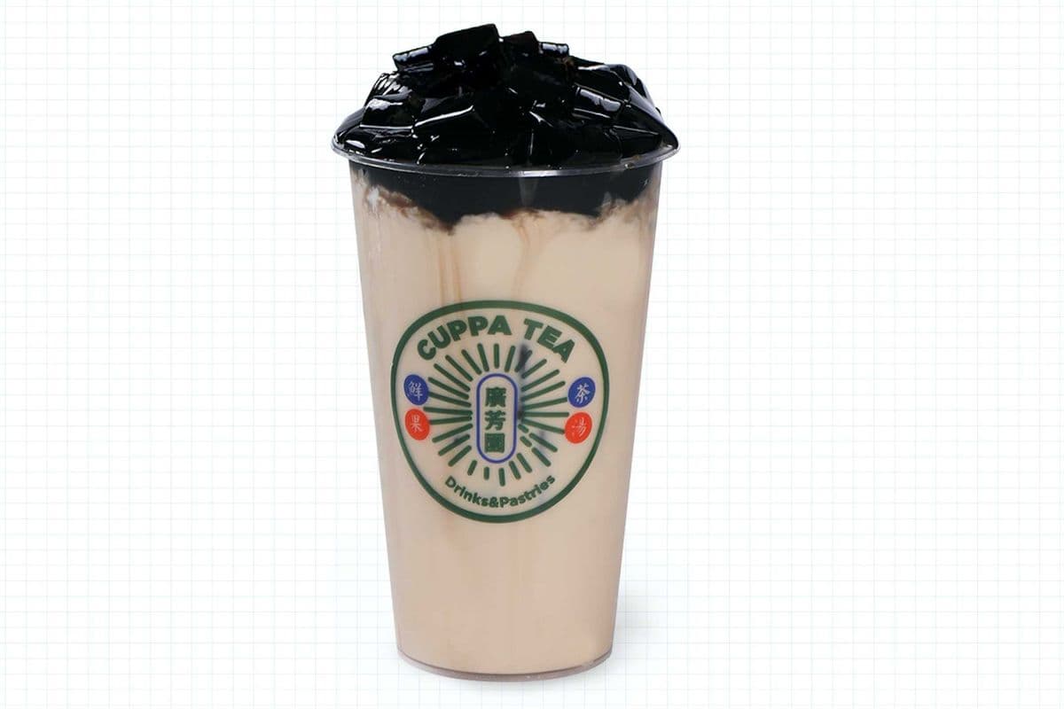 Full O' Grass Jelly (Cold/Hot) 港真燒仙草奶茶(凍/熱)