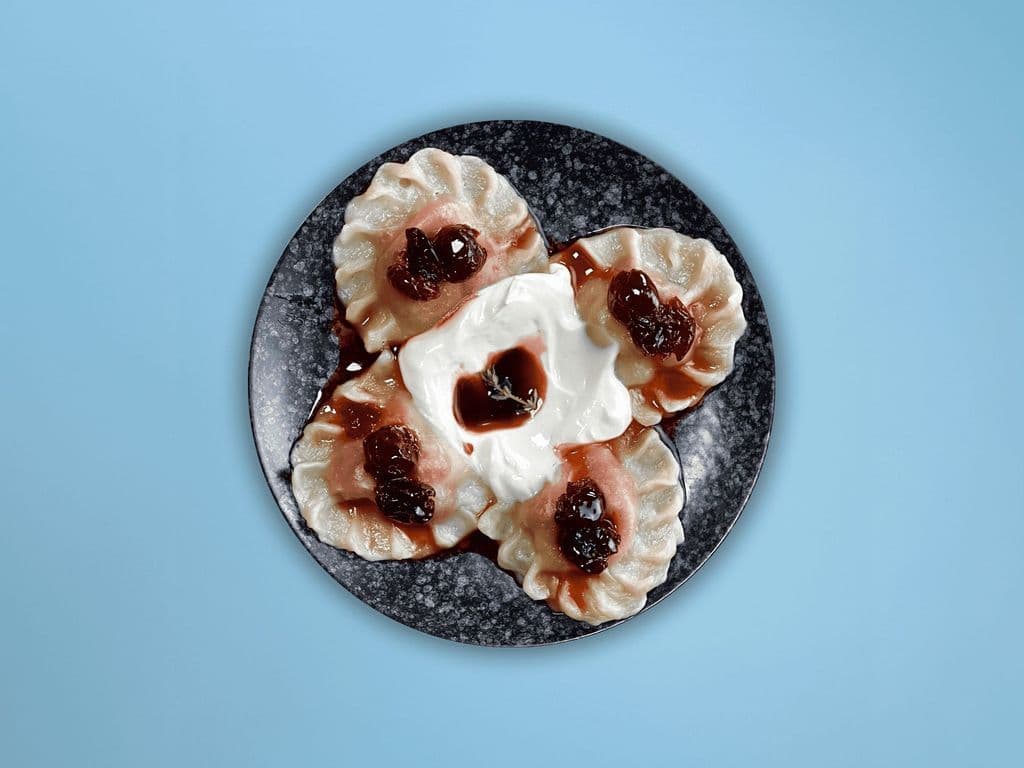 Sweet "Varenyky" Handmade Pierogies 4 pcs