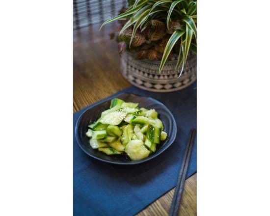 Shredded Cucumber in Garlic Sauce (拍黄瓜)