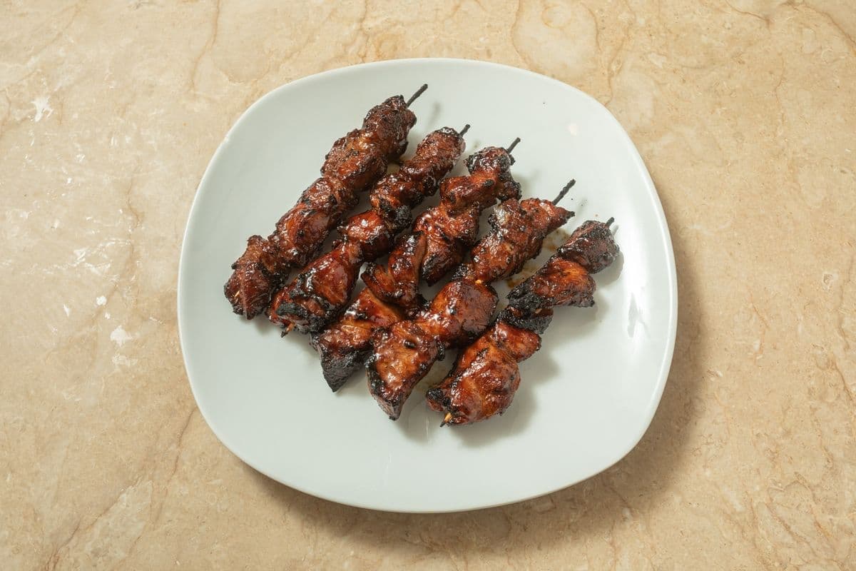 BBQ Pork Skewers (5 pcs)