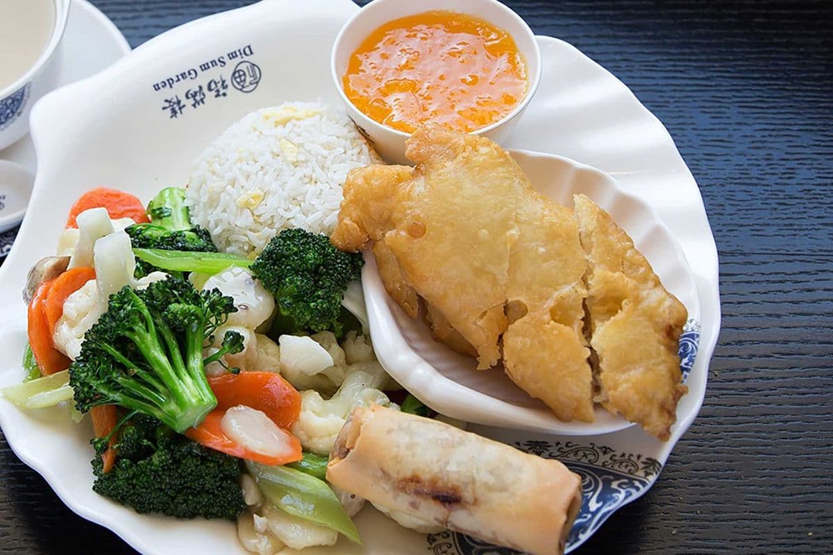 204. Lemon Chicken Combo