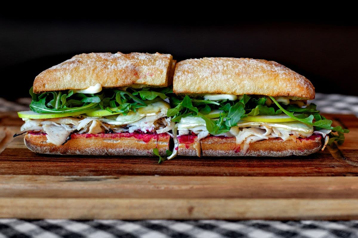 Cran & Brie Sandwich Combo