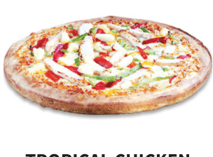 Extra Large Tropical Chicken Pizza