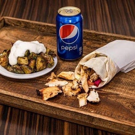 Trio de pita shish taouk (Poulet) / Shish Taouk Pita Trio (chicken)