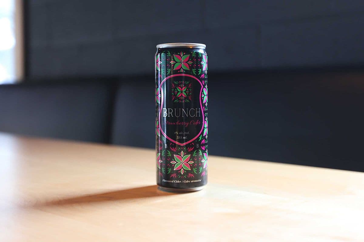 Brunch Strawberry Cider (1 x 355 ml)