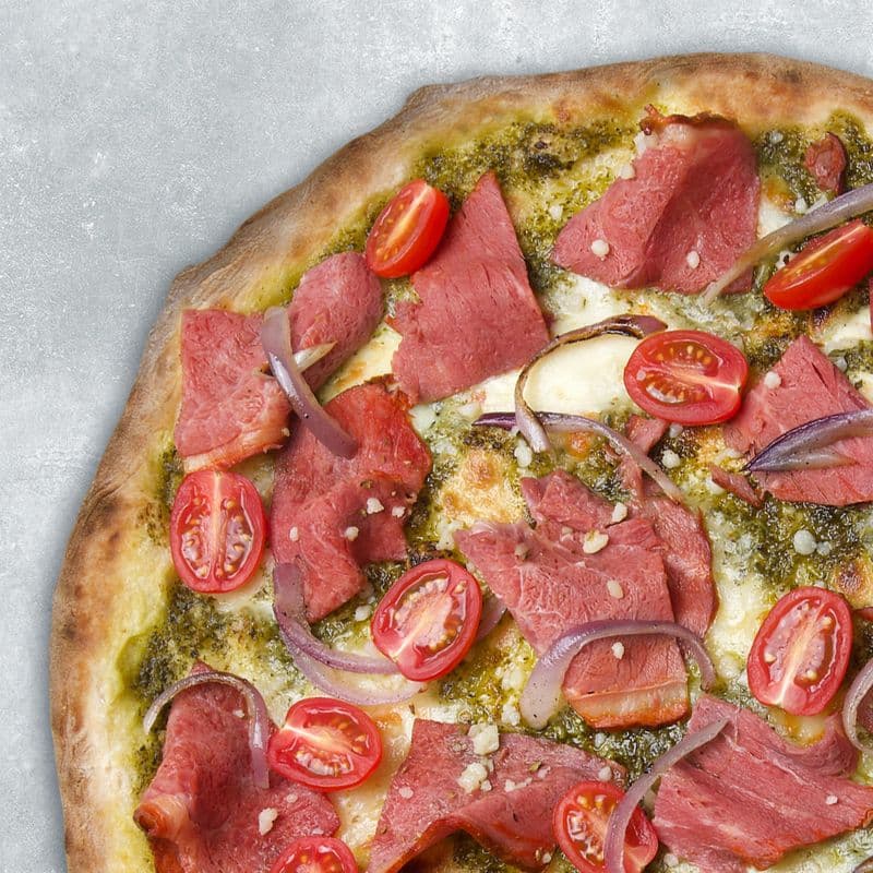 18" Pastrami di Manzo Pizza