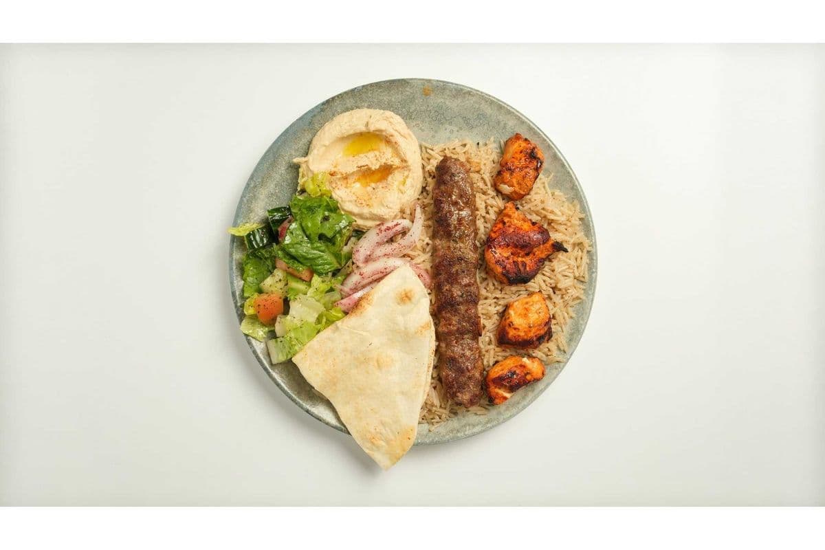 Mix Kabob Plate