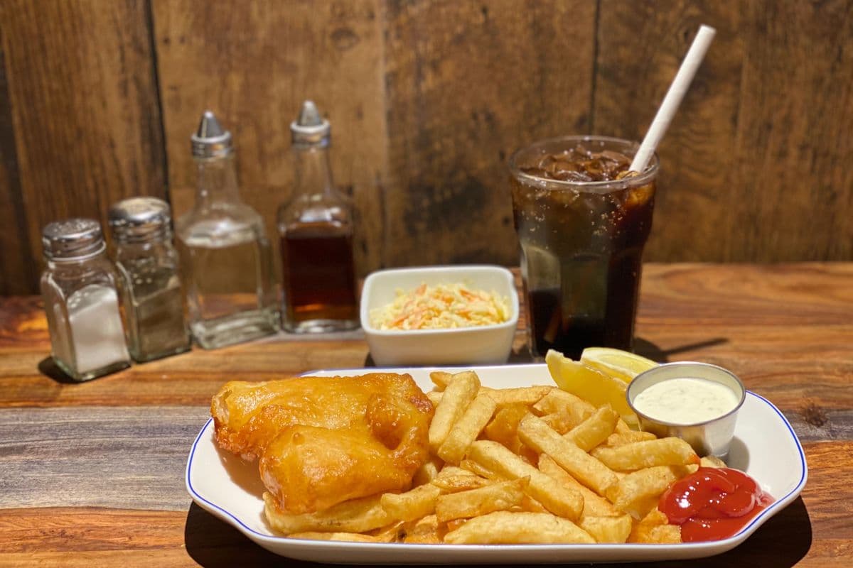 Cod and Chips (1 pc)