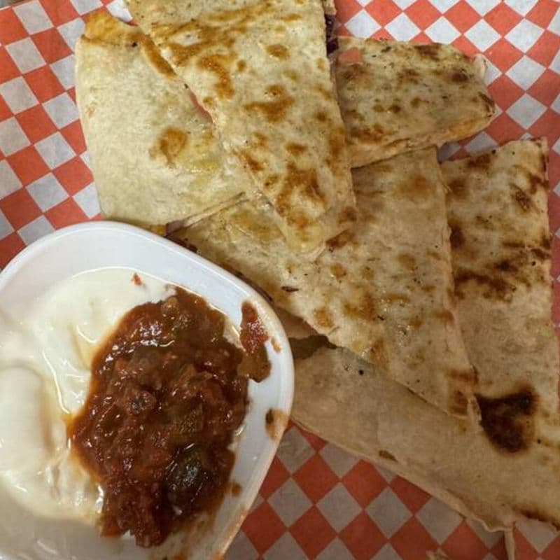 BBQ Pork Quesadilla