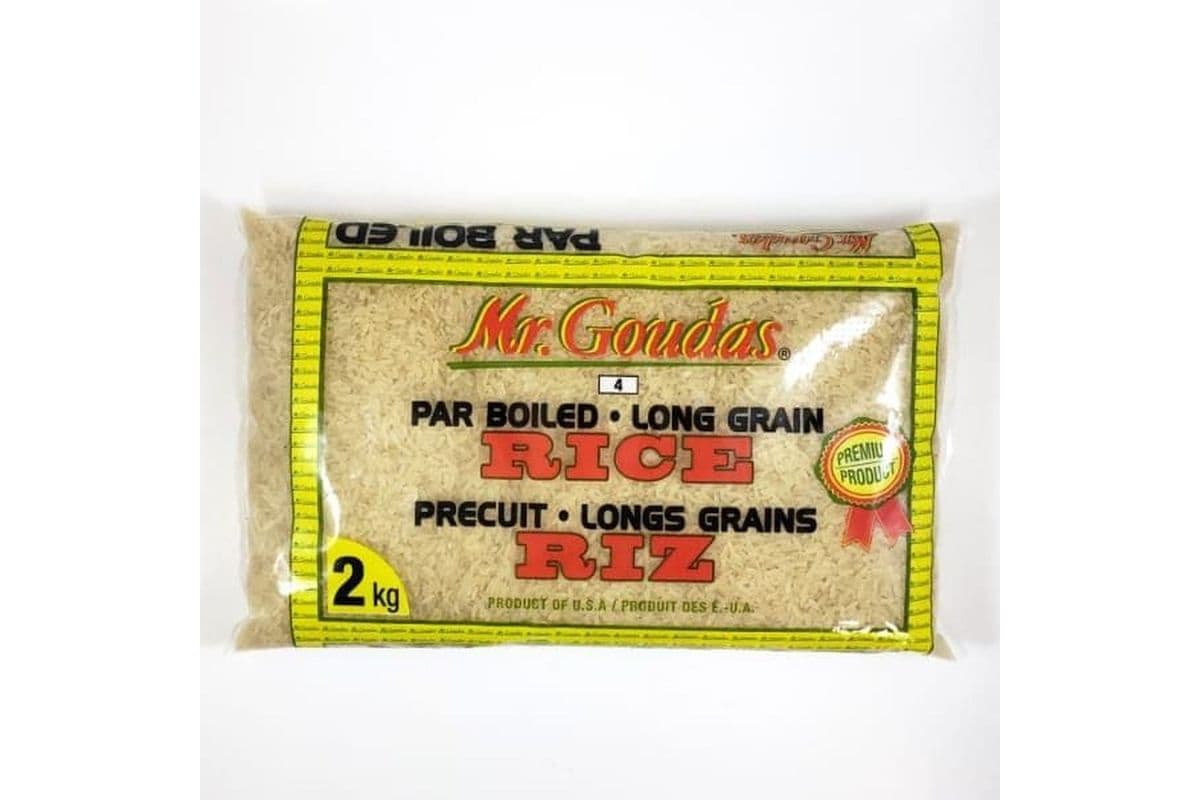 Mr. Goudas Parboiled Rice (2 kg)