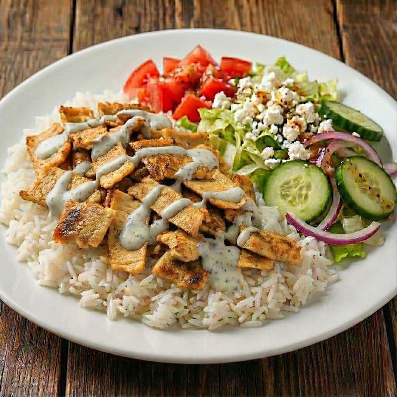 Chicken Shawarma Plate
