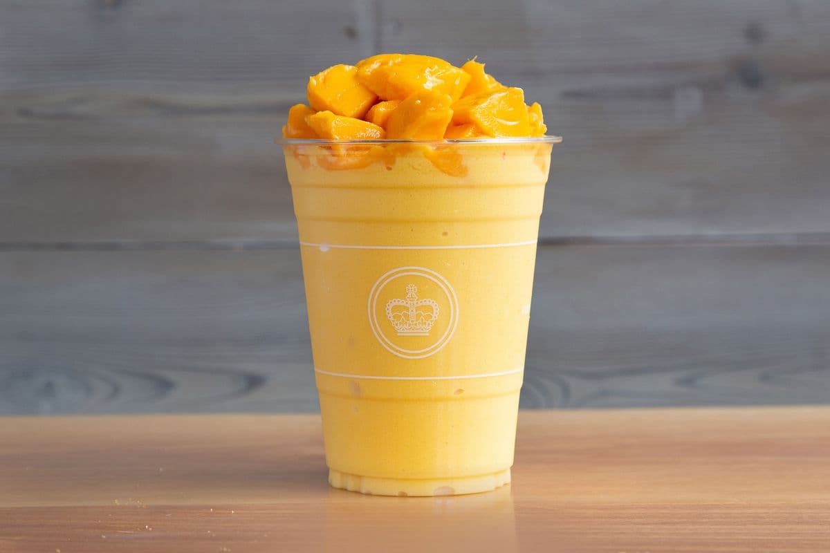 Fresh Mango Cubes Slush