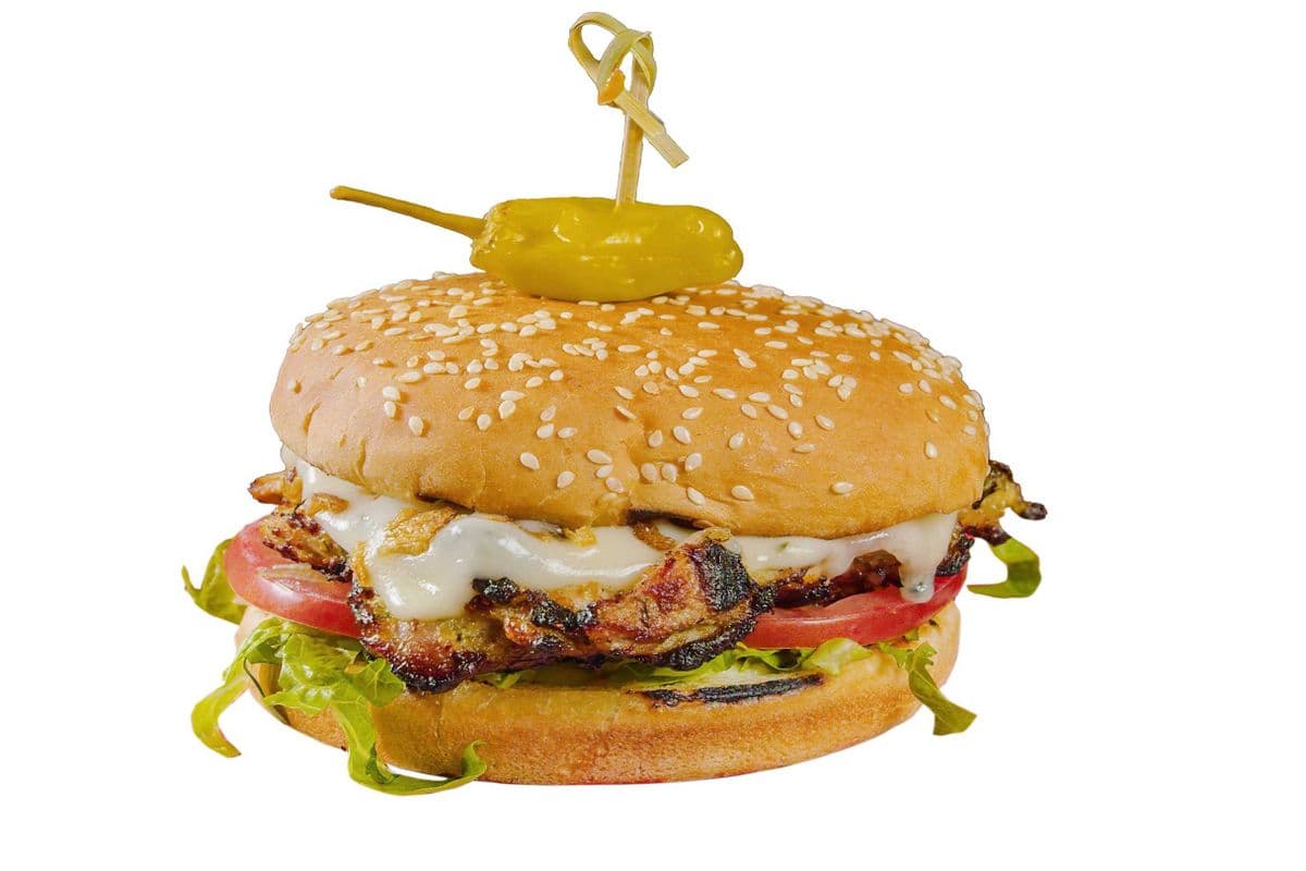 Malai Chicken Tikka Burger