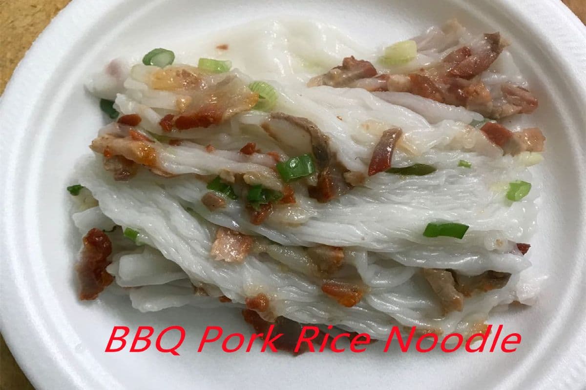 BBQ Rice Noodle 叉烧肠粉