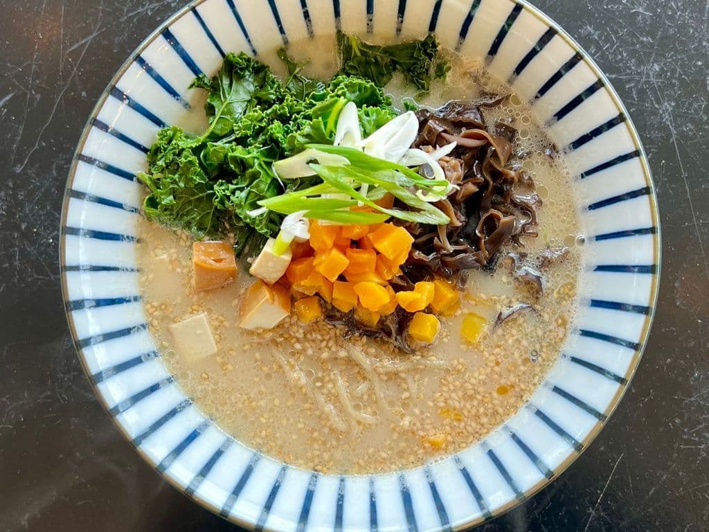 Creamy Sesame Ramen (V)