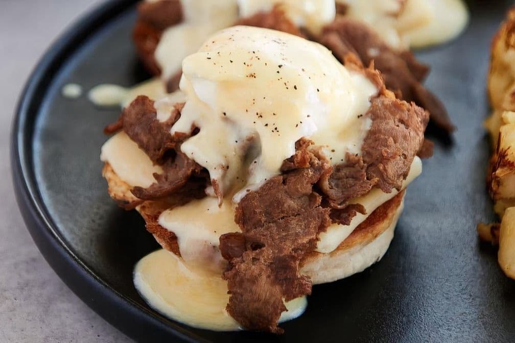 Bénédictine au steak Philly / Philly Steak Benedict