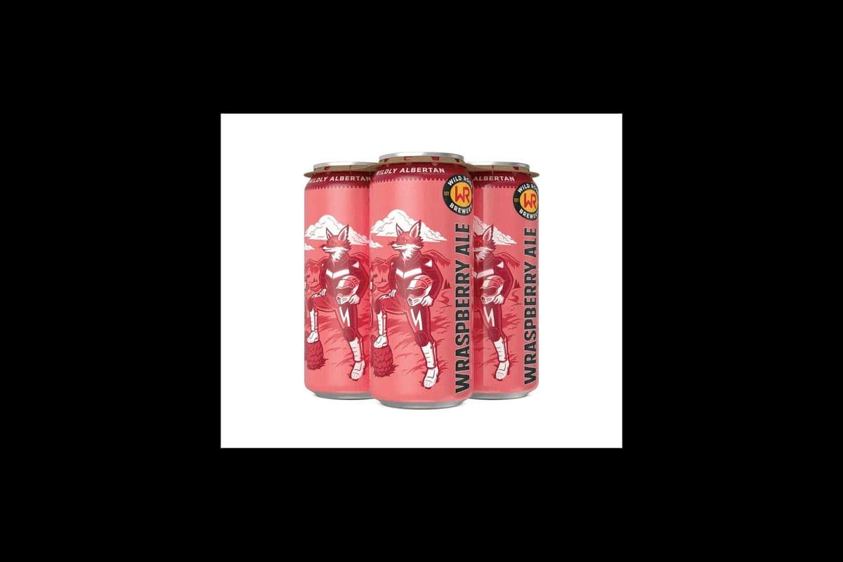 WILD ROSE WRASBERRY ALE - 4CANS (4*473ML)( (4 x 4*473ML)