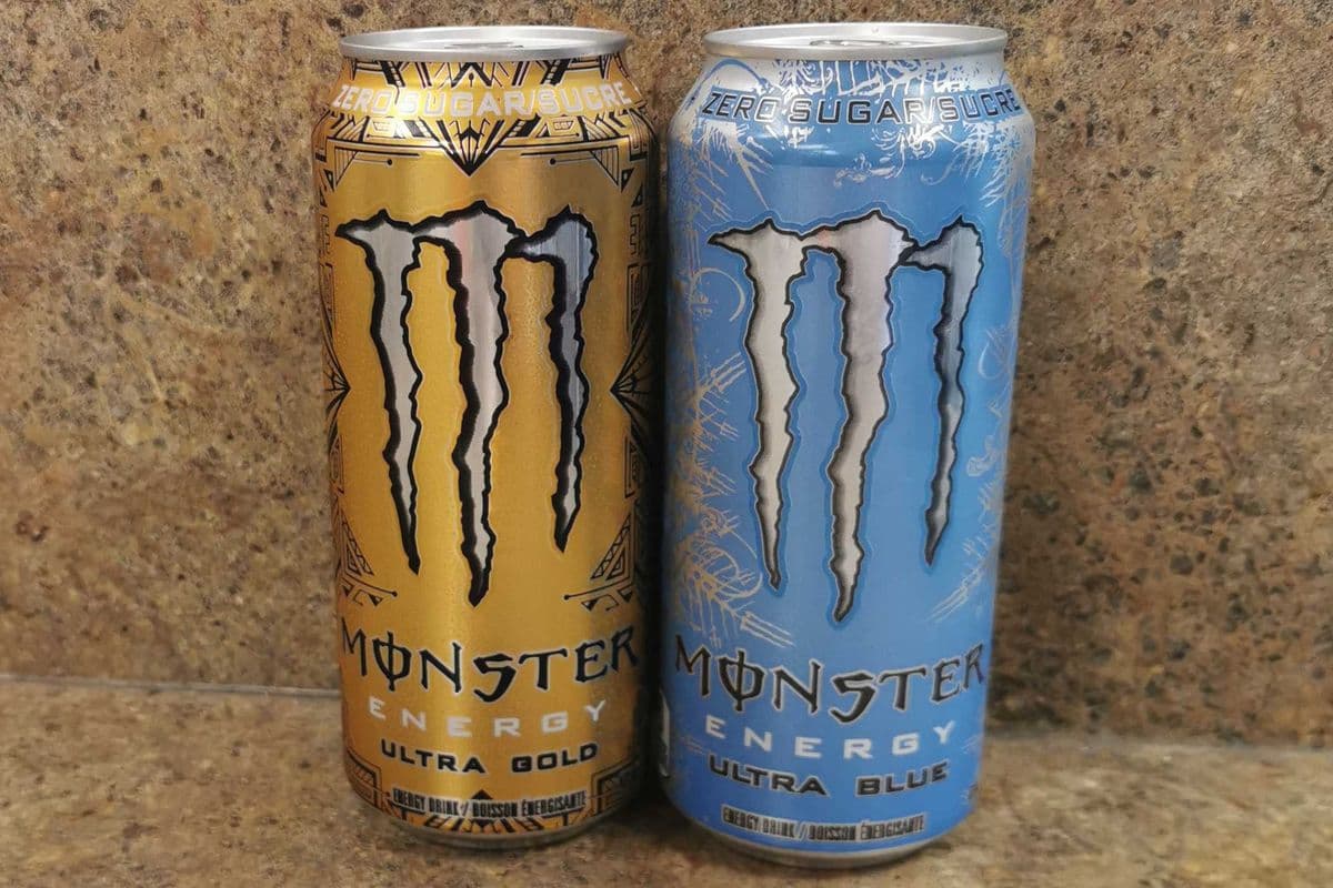 monster gold and blue (473ml)