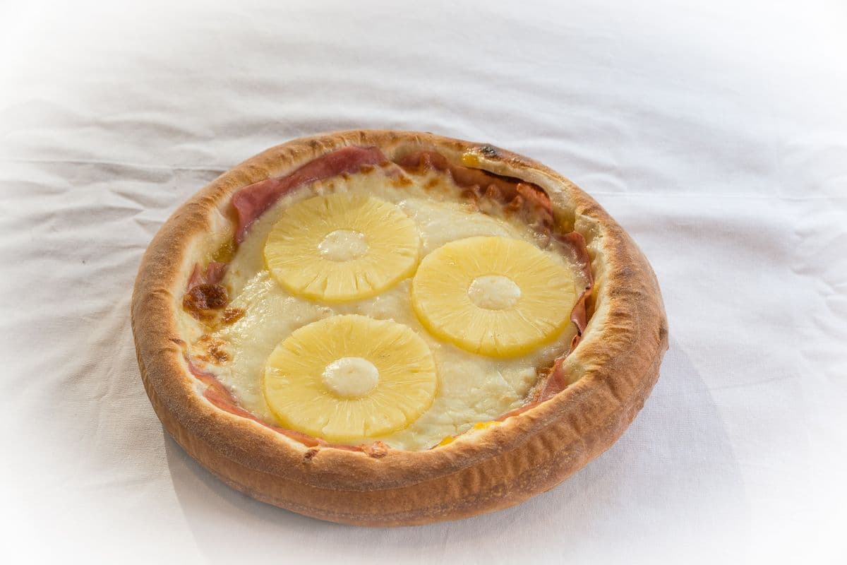 Pizza mini 7'' hawaïenne