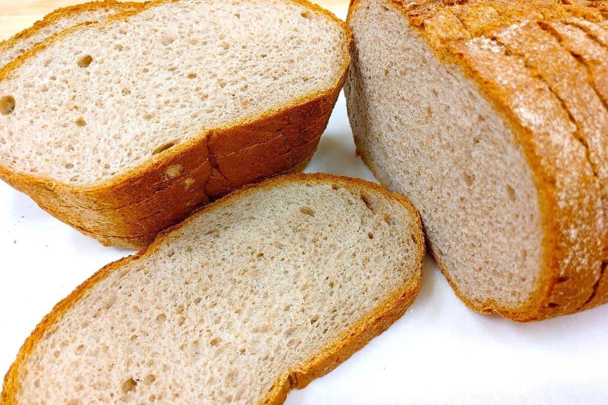 European Rye Bread Loaf (sliced)