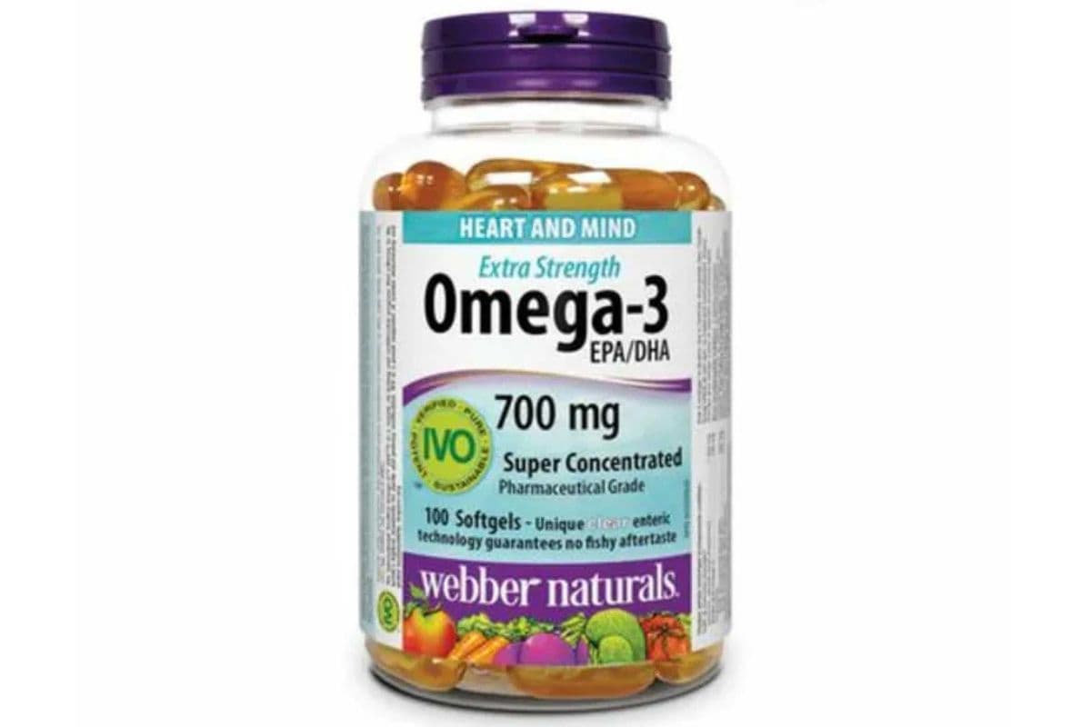 WEBBER OMEGA 3 SUPER CONCENTRATE (100 caps )