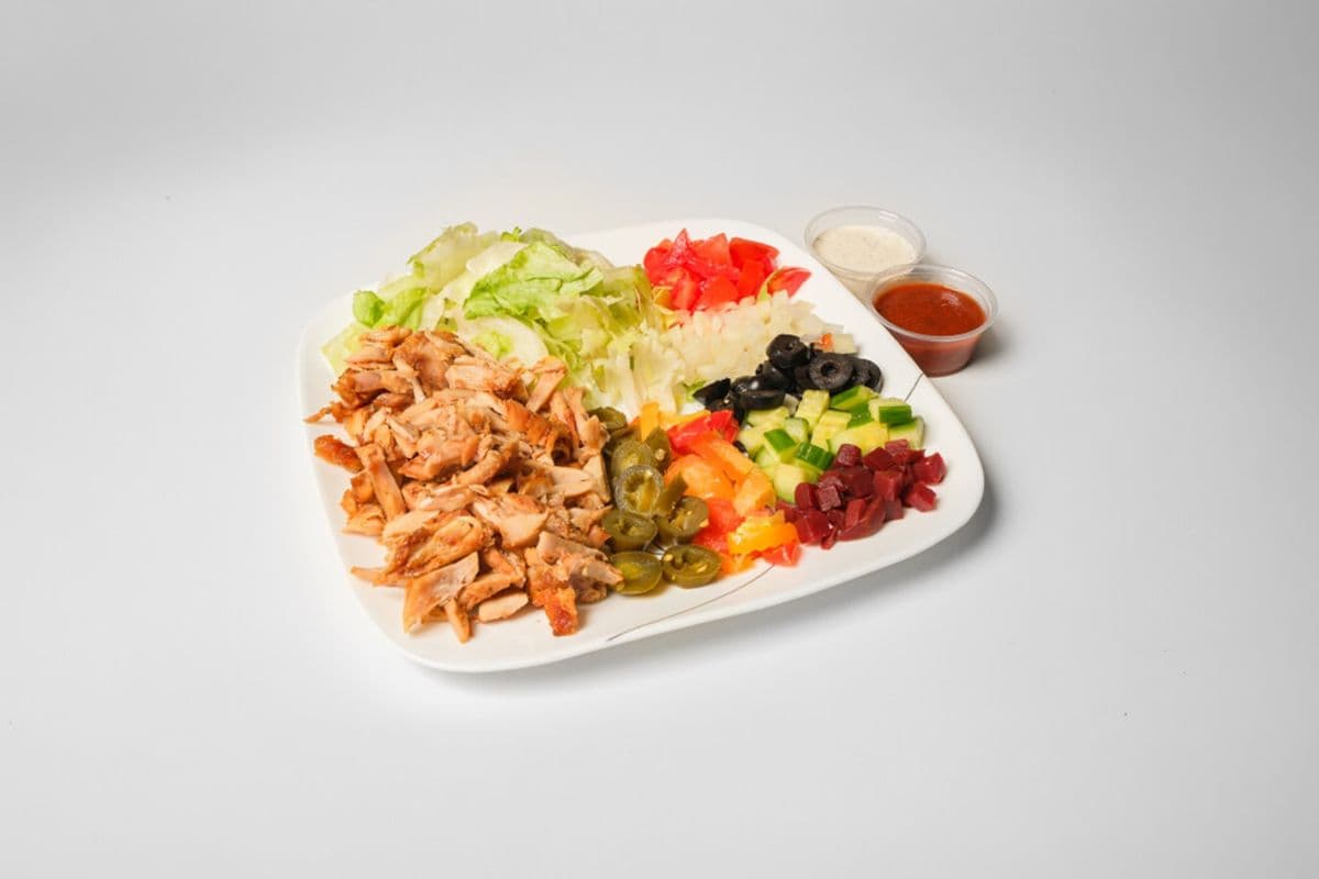 Chicken Donair Salad