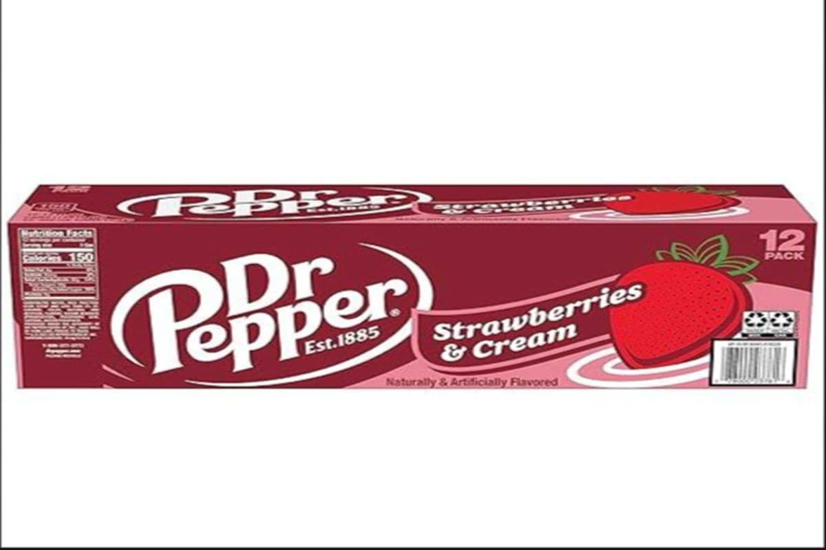Dr pepper strawberries and cream