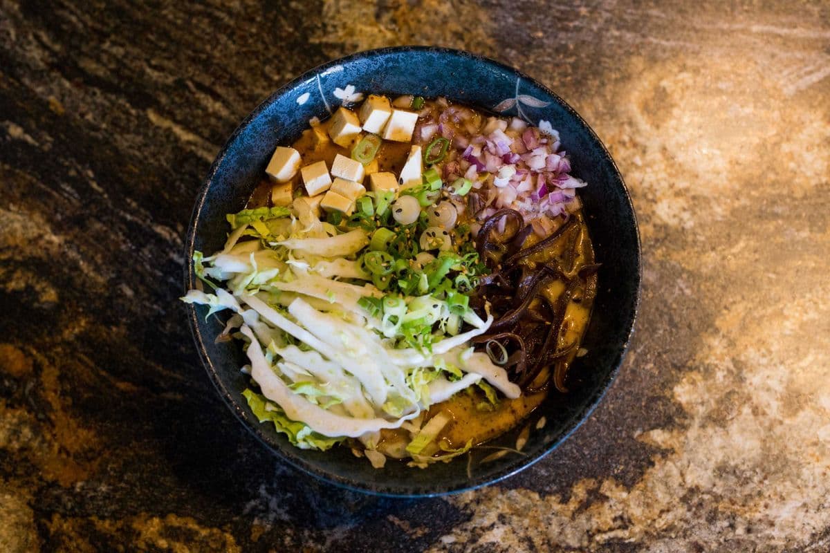 Black Garlic Vegan Bowl