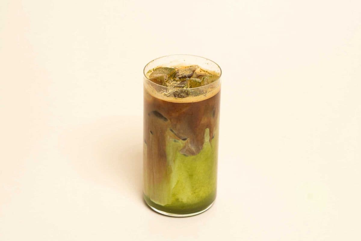 Dirty Matcha Latte