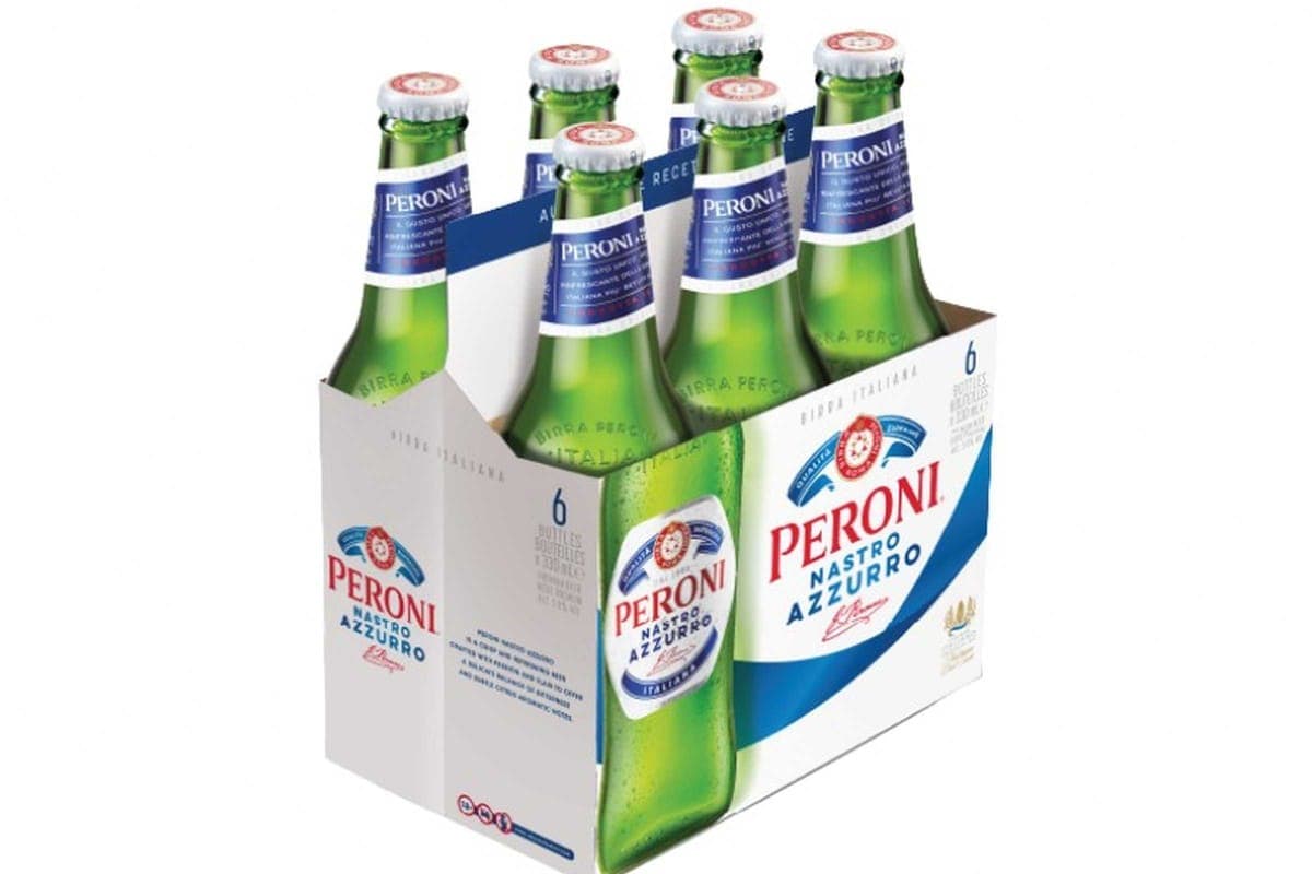 Peroni Nastro Azzurro (6 Bottles) (6 x 330 ml)