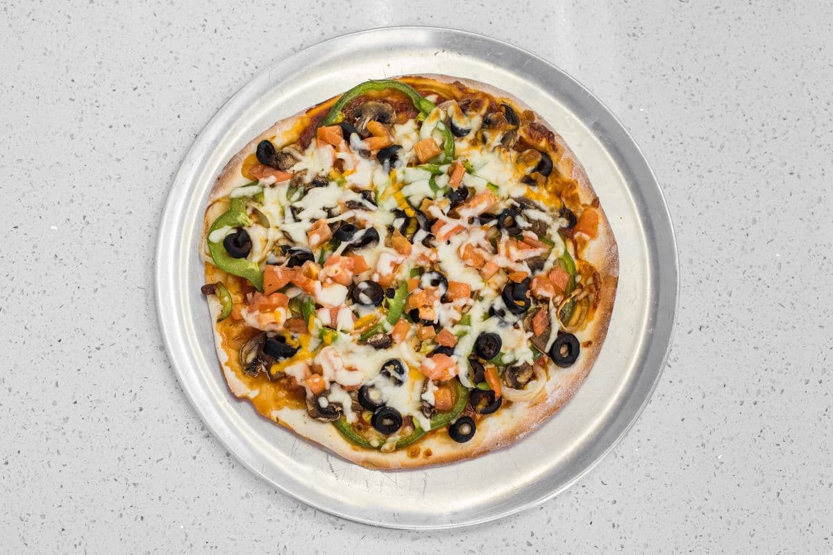 12" Medium Vegetarian Pizza